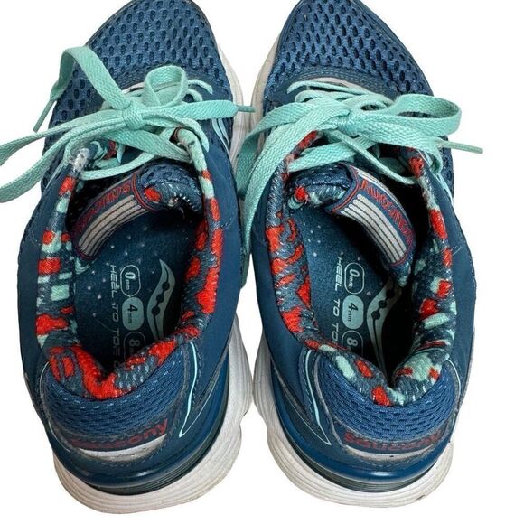 Saucony shadow genesis teal blue running shoes size 6. Good condition (see photo - Picture 9 of 14